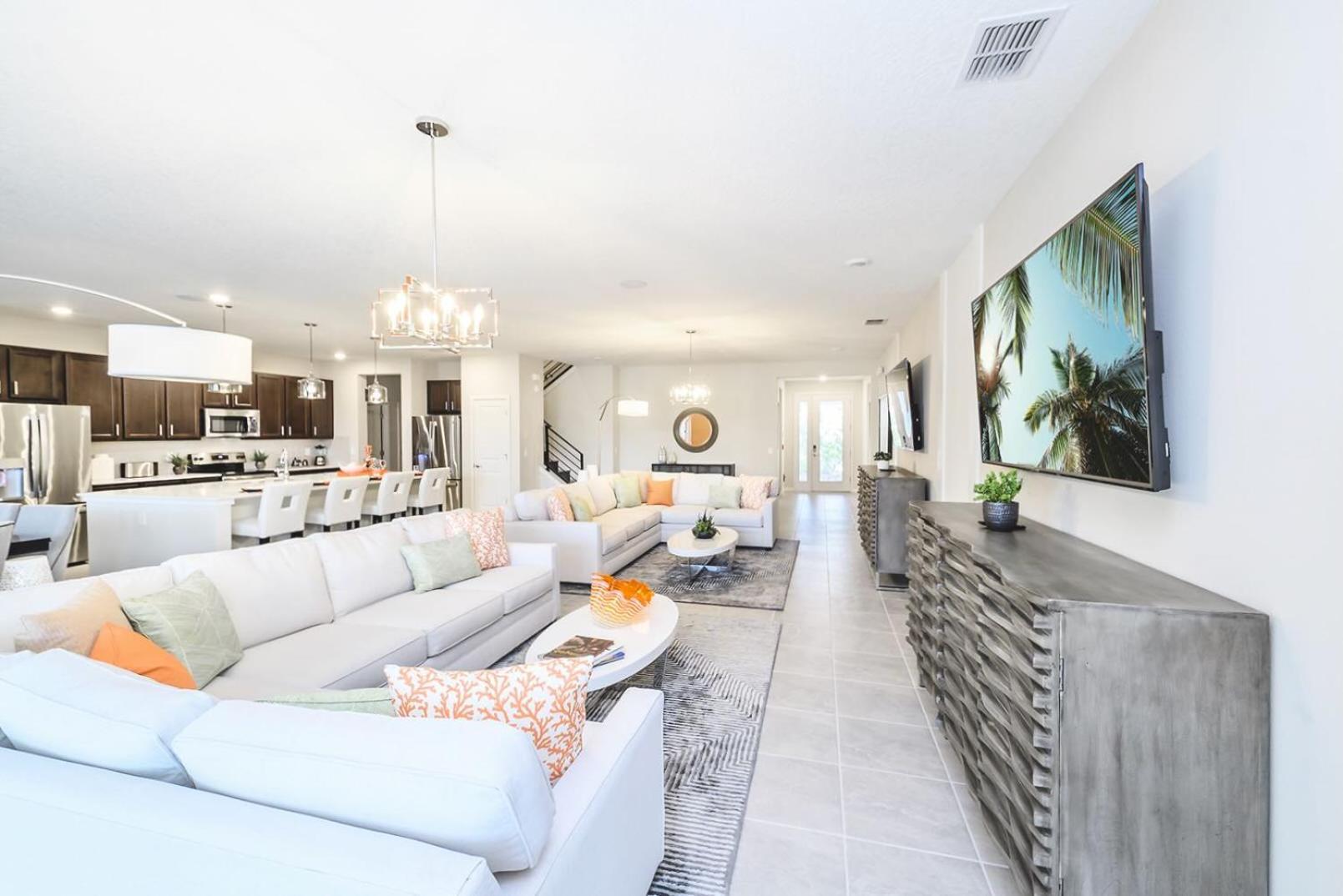 15Br Mansion Home With Pool & Hot Tub-Near Disney 基西米 外观 照片